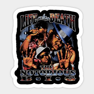 Notorious B.I.G Life After Death Sticker